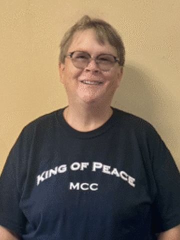 Cathy Campbell-Hereoux - Lay Delegate, King of Peace MCC